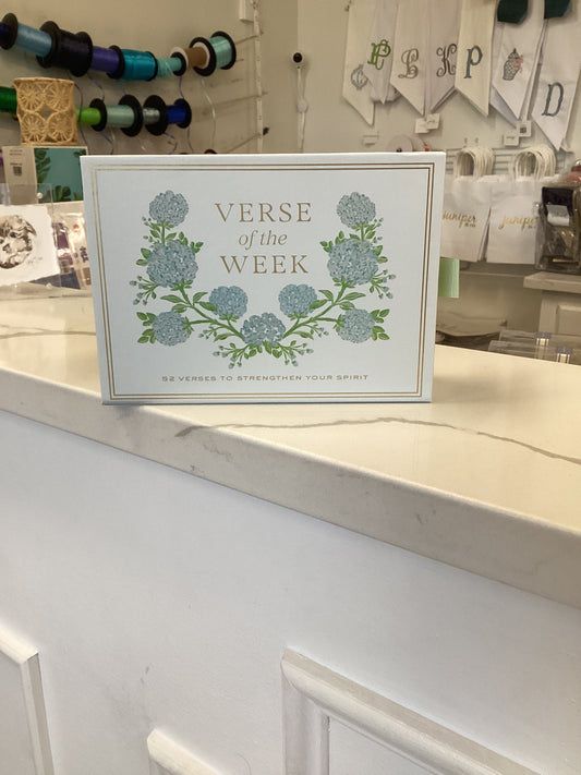 Verse of the Week box
