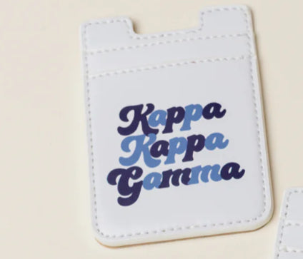 Sorority Stick On Phone Wallet