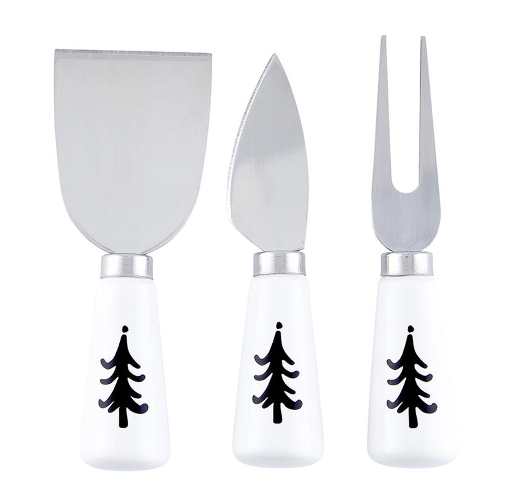Holiday Cheese Knifes Set of 3