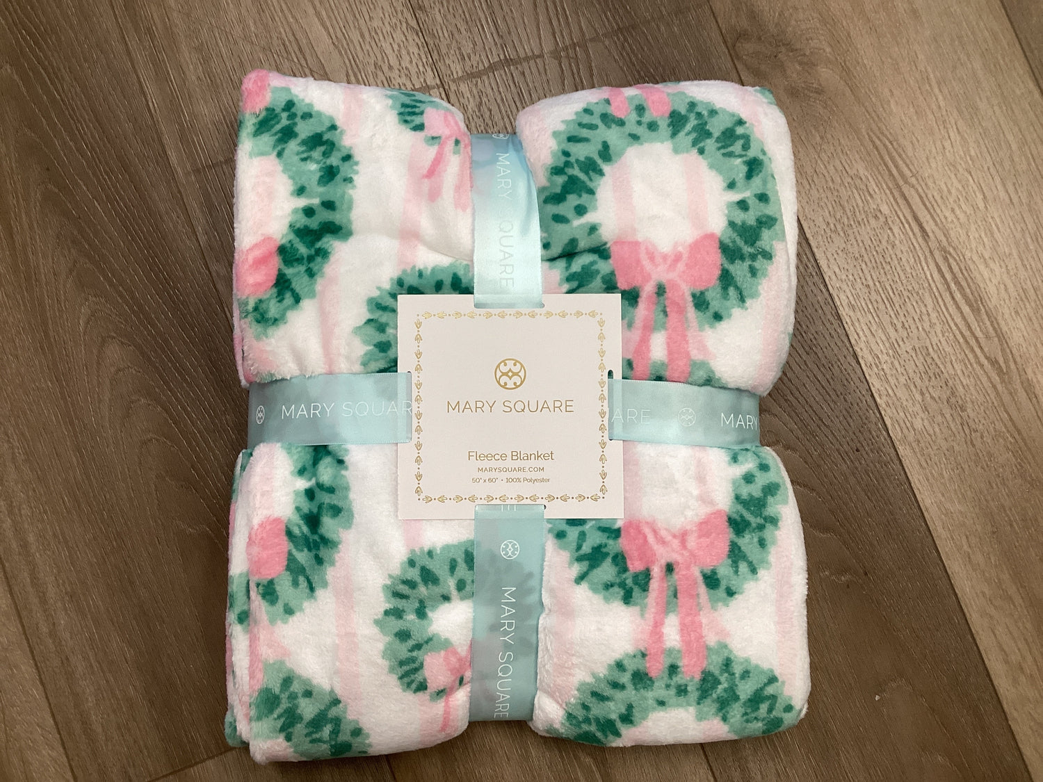 Mary Square Christmas Blanket