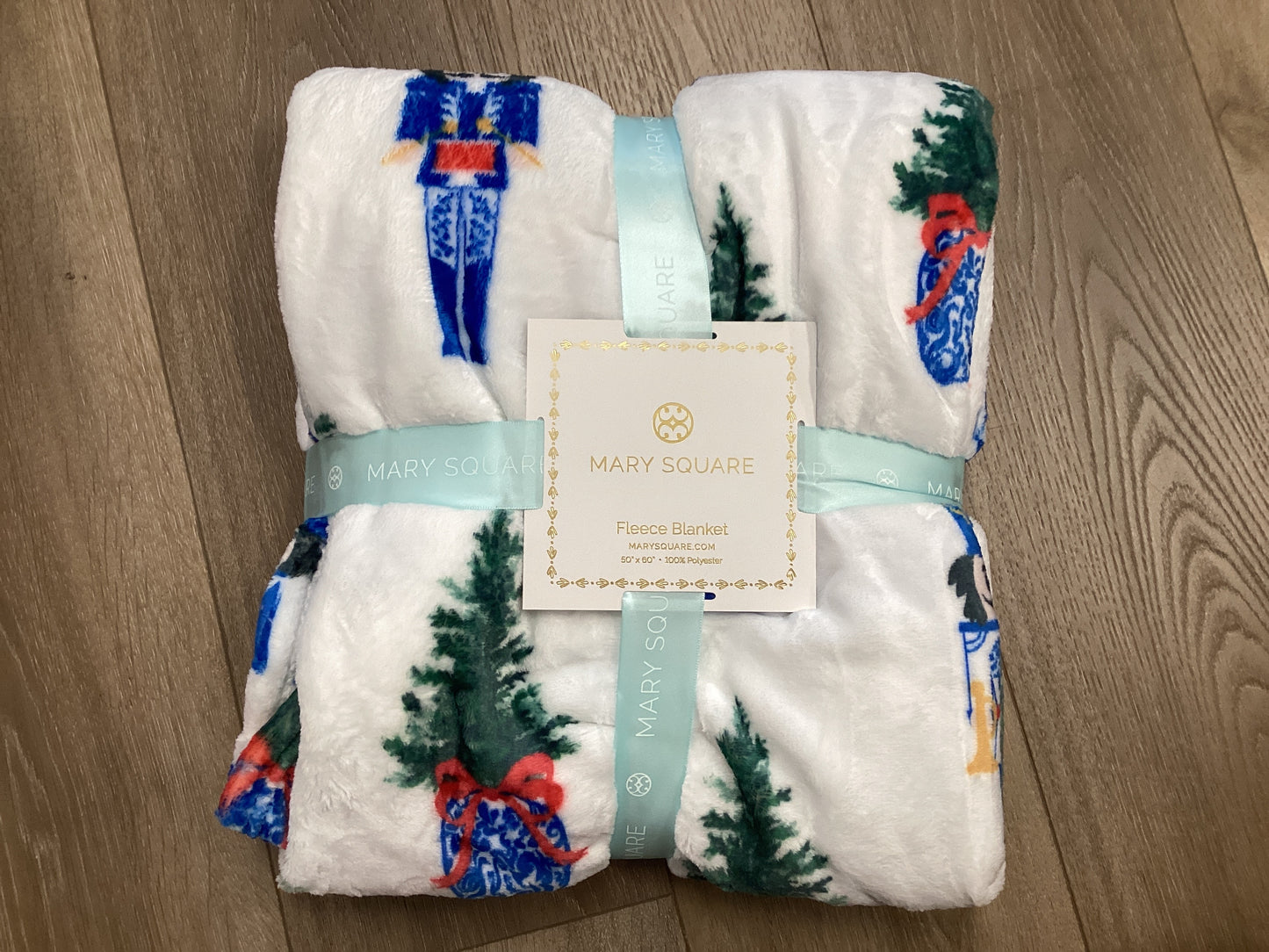 Mary Square Christmas Blanket