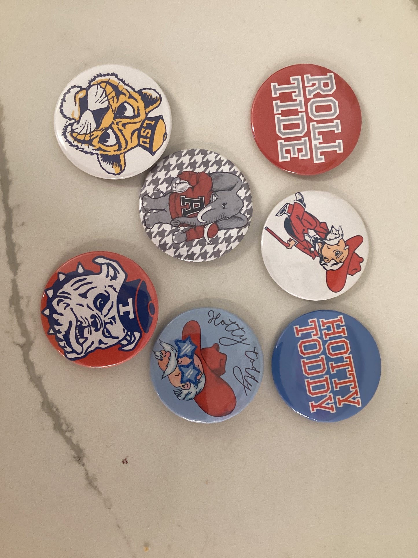 Game Day Buttons