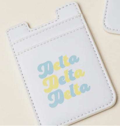 Sorority Stick On Phone Wallet