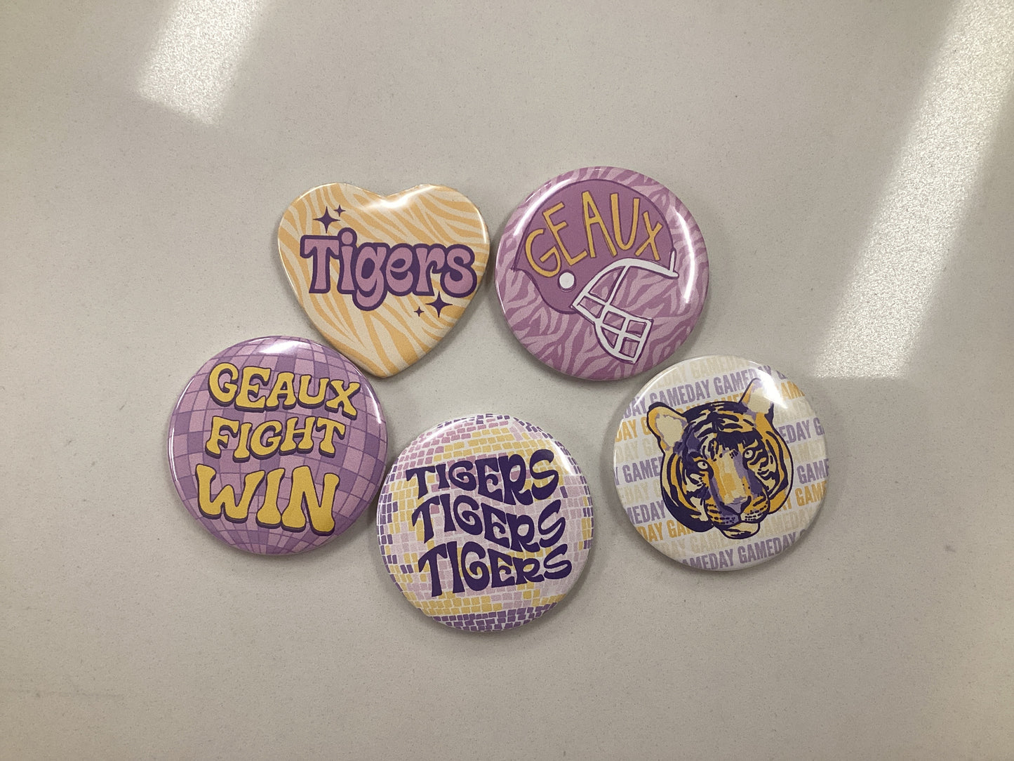 Game Day Buttons