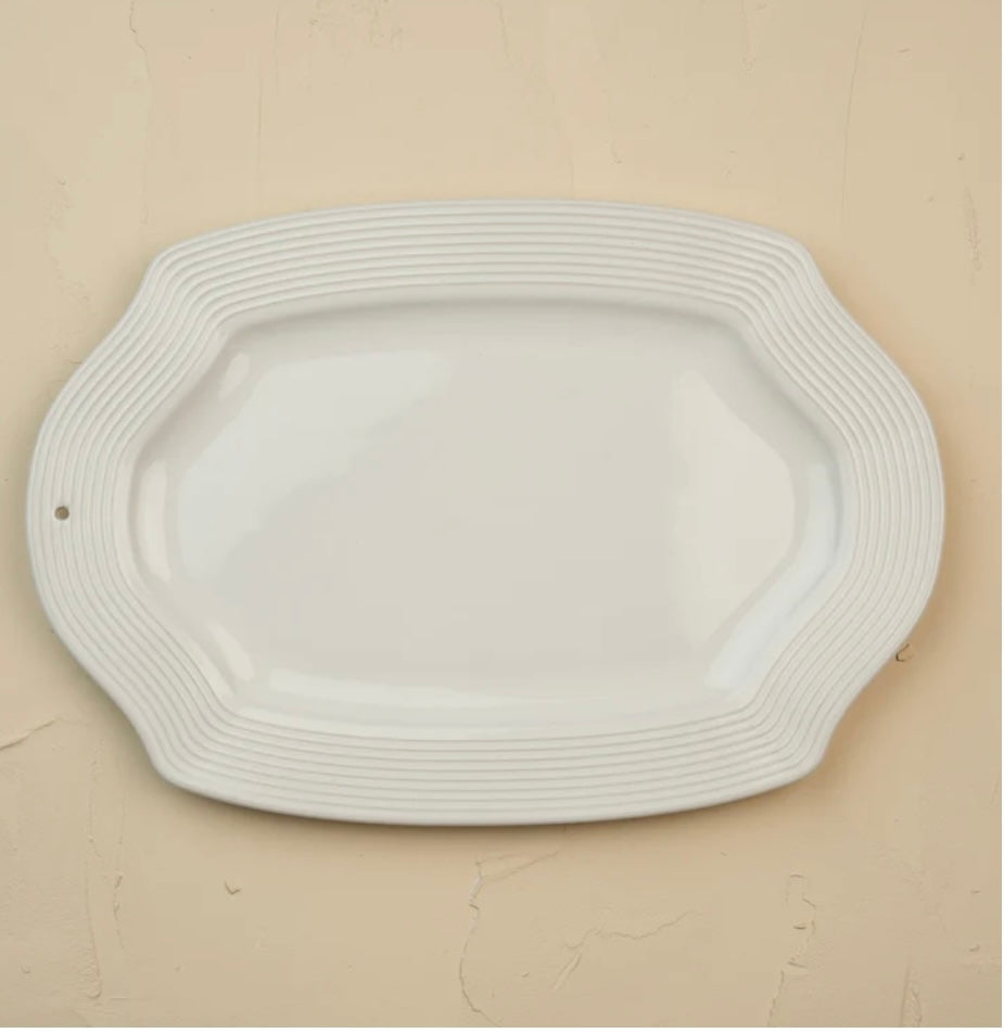 Stoneware Pretty Platter