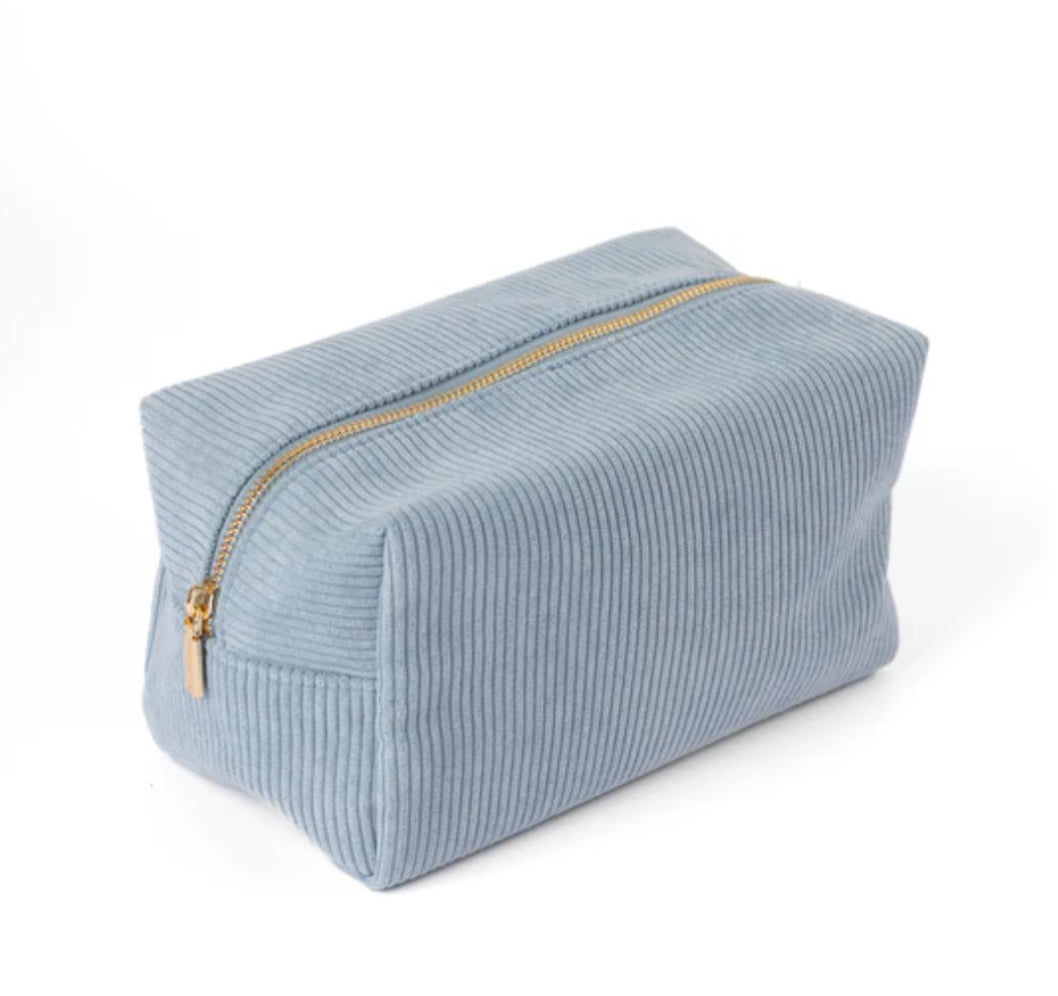Corduroy Cosmetic Bag - Thumbnail 2