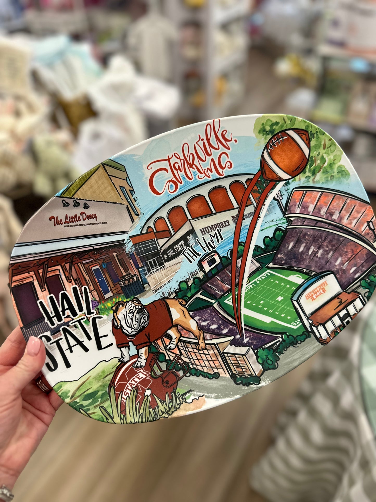 Collegiate Decoware Platter