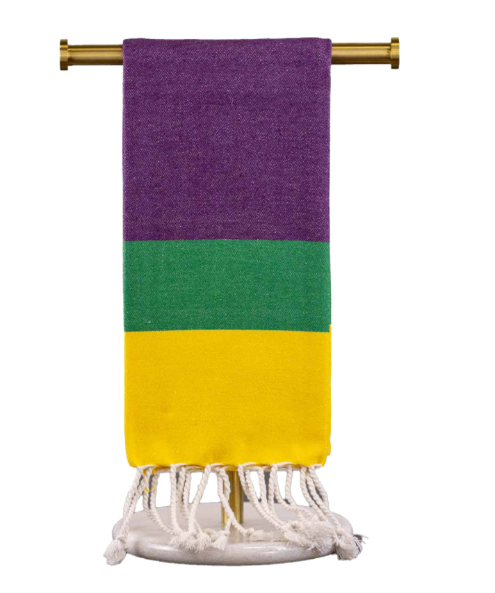 Mardi Gras Hand Towels