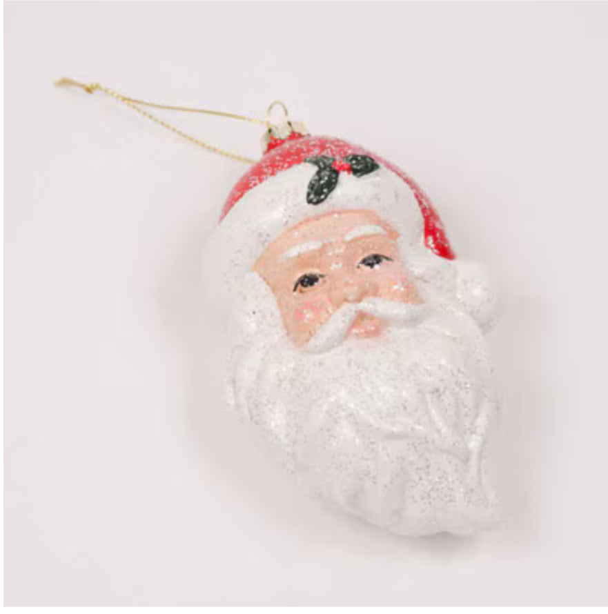 Jolly Santa Ornament