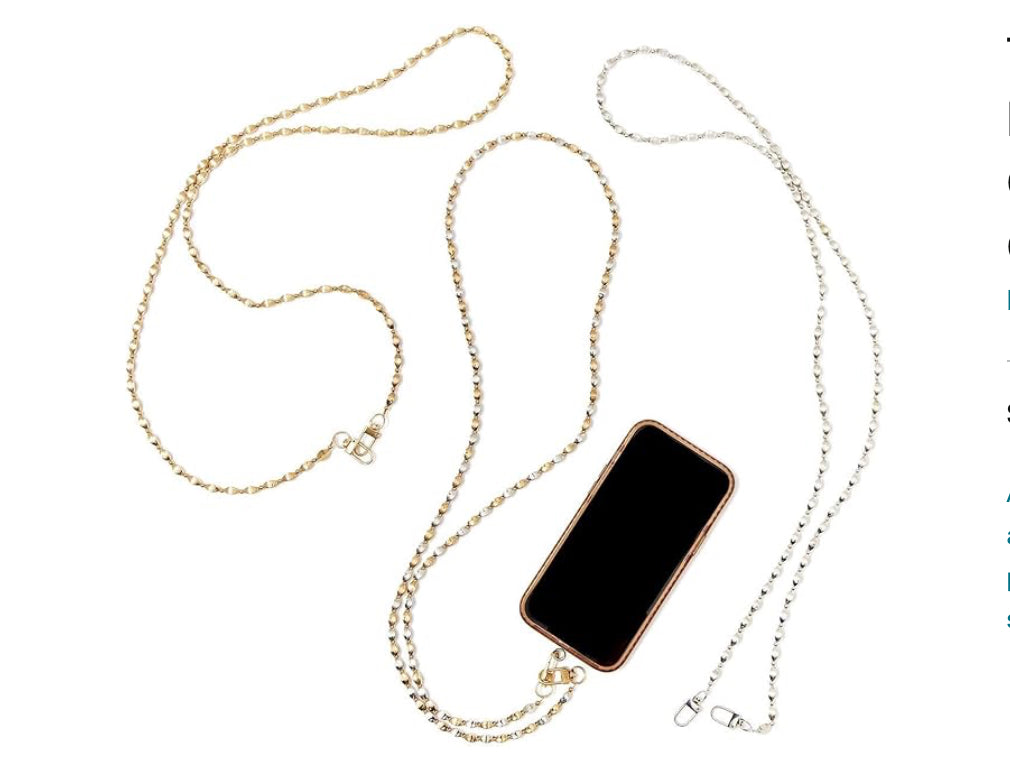 Metallic Cellphone Strap