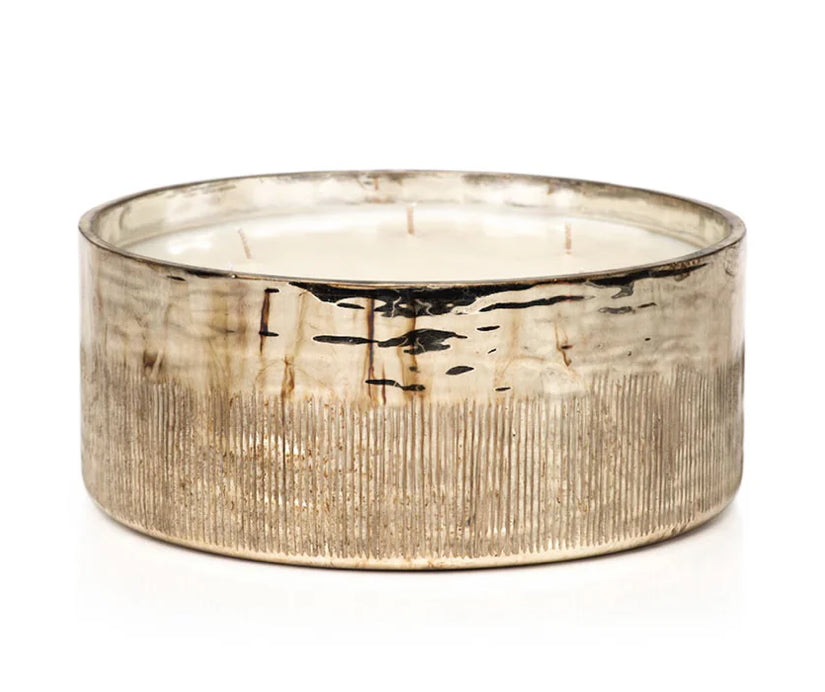 Siberian Fir Antique Gold Candle