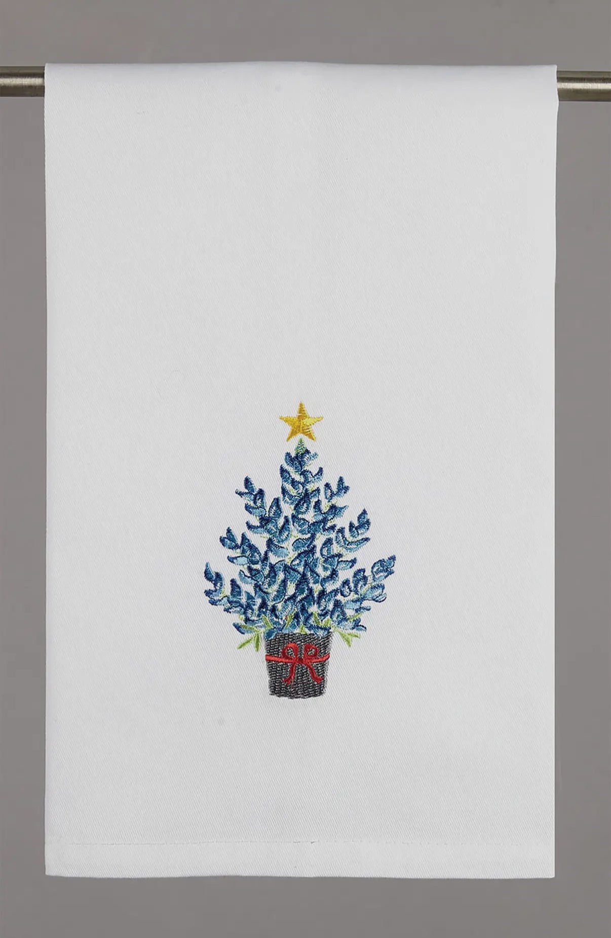 Peking Christmas Embroidered Kitchen Towel