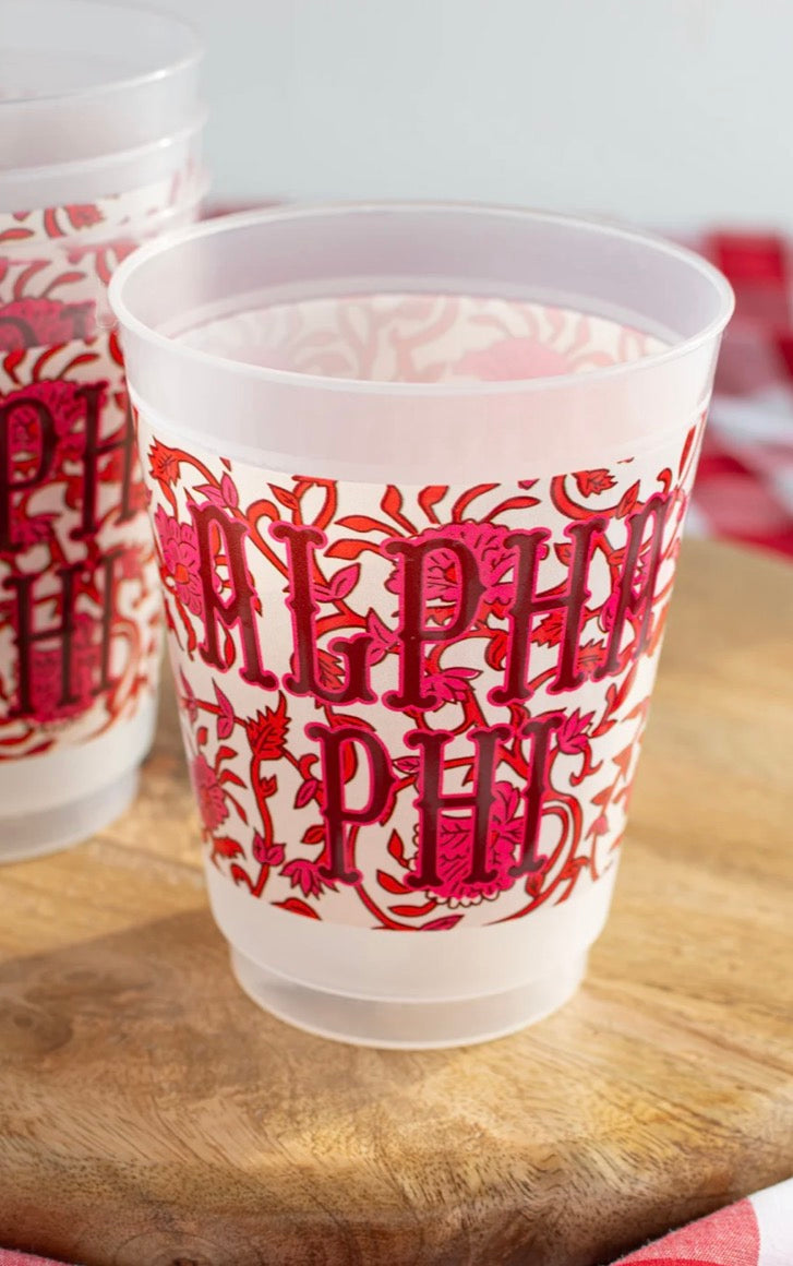 Sorority Frosted Cups