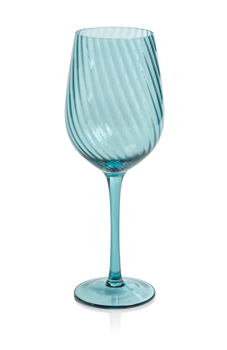 Savoy Optic Swirl Wine Glass