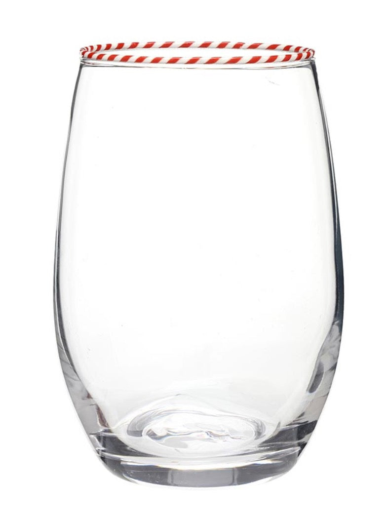 Peppermint Twist Glasses