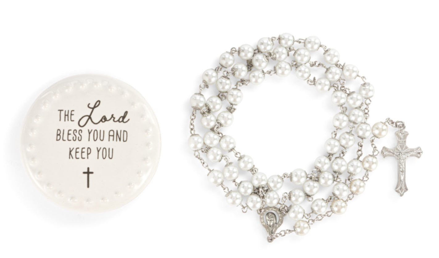 Trinket Box & Rosary