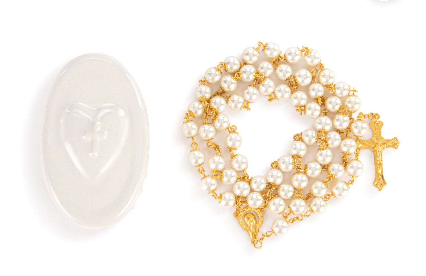 Trinket Box & Rosary