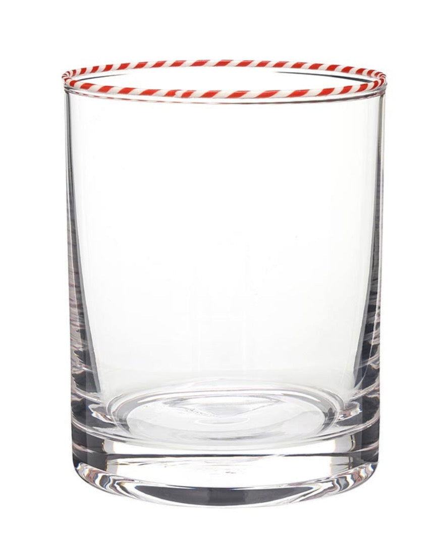 Peppermint Twist Glasses