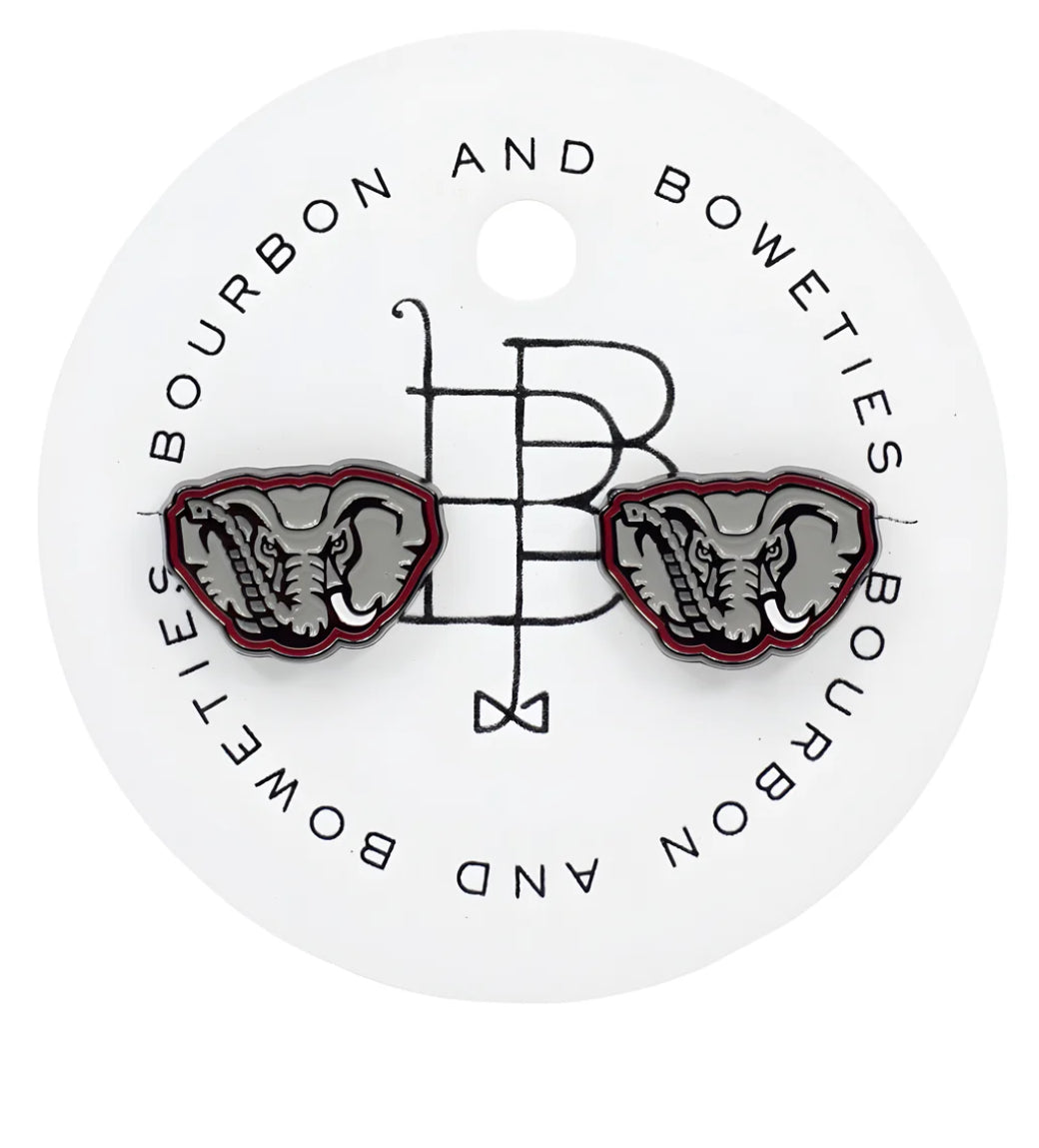 Alabama Mascot Stud Earring