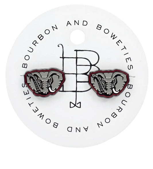 Alabama Mascot Stud Earring