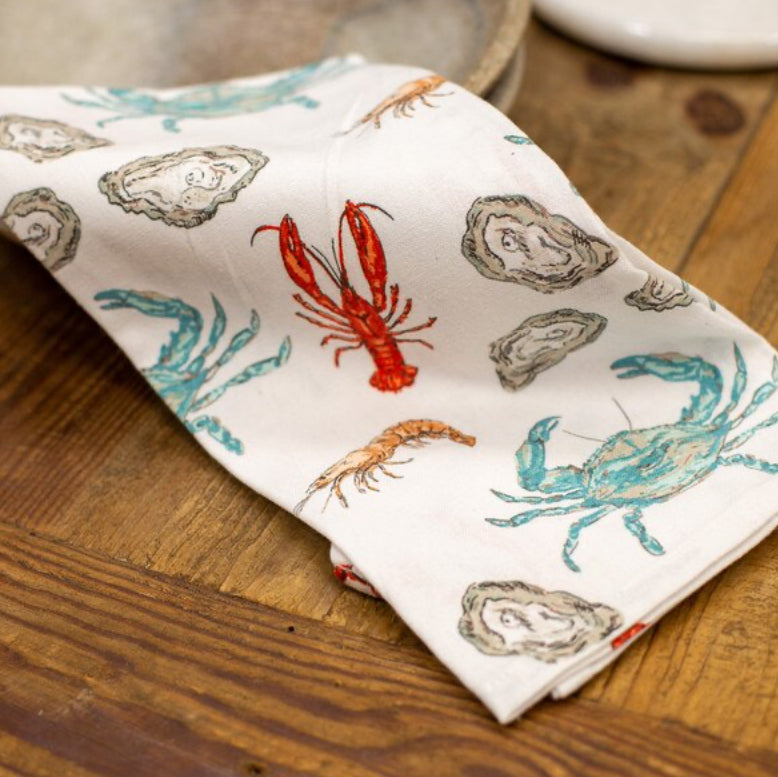 Seafood Hand Towel