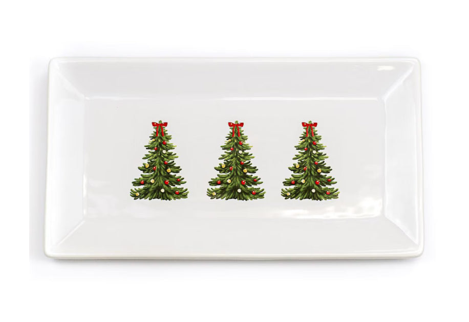 Noelle Tree Rectangle Platter