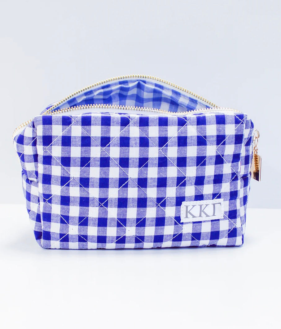Sorority Gingham Quilted Bag