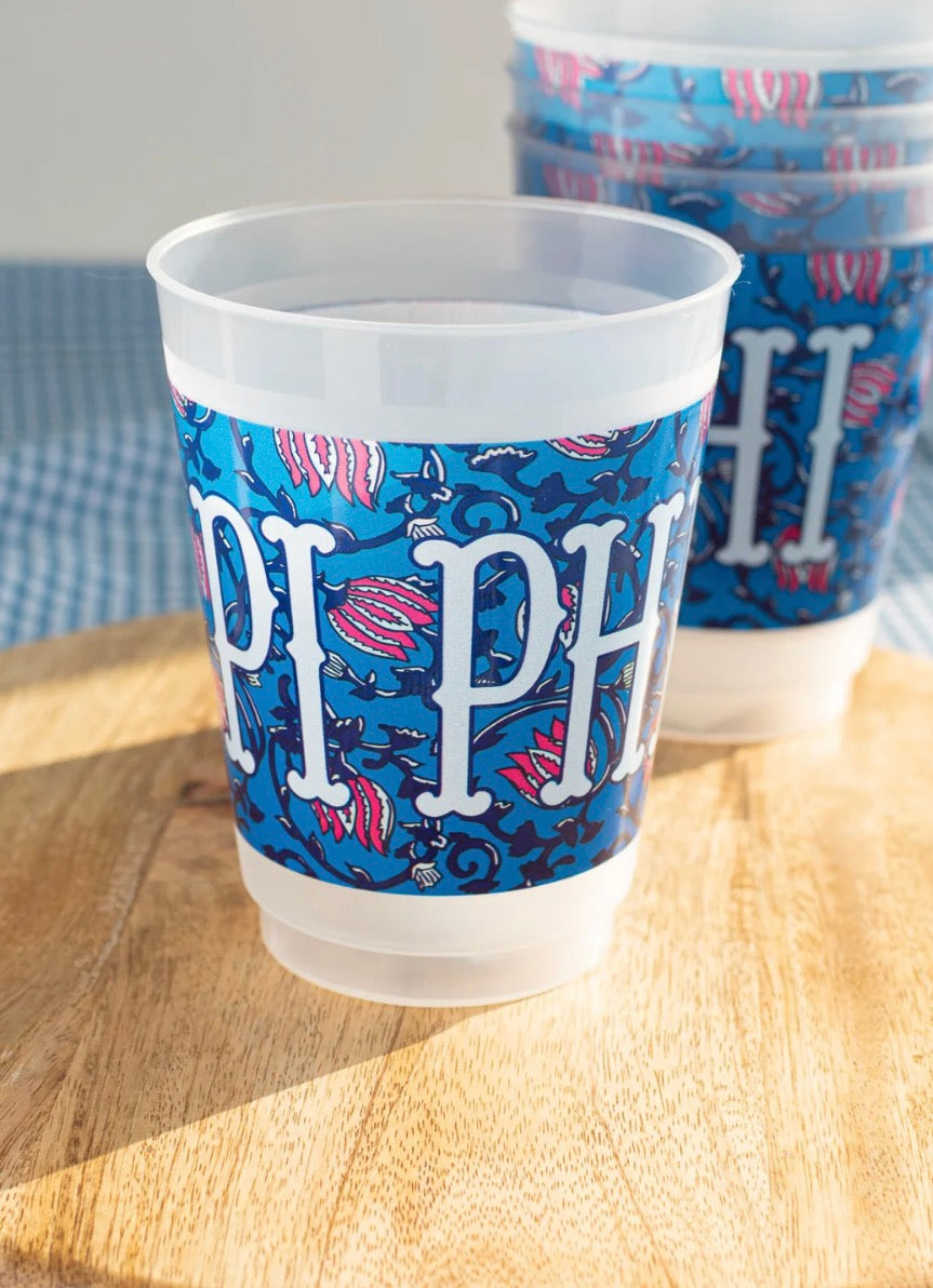 Sorority Frosted Cups