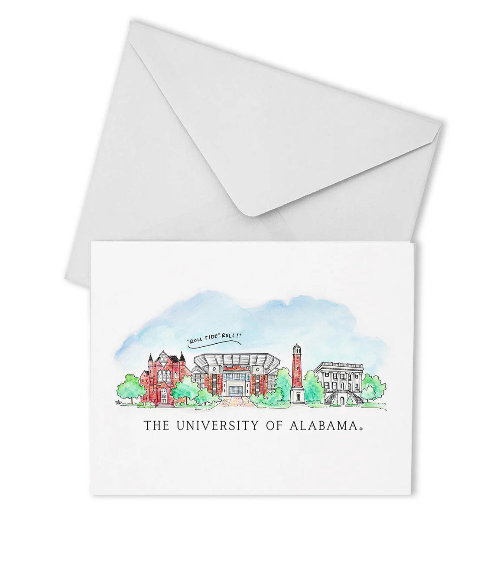 Gameday Skyline Boxed Note Cards