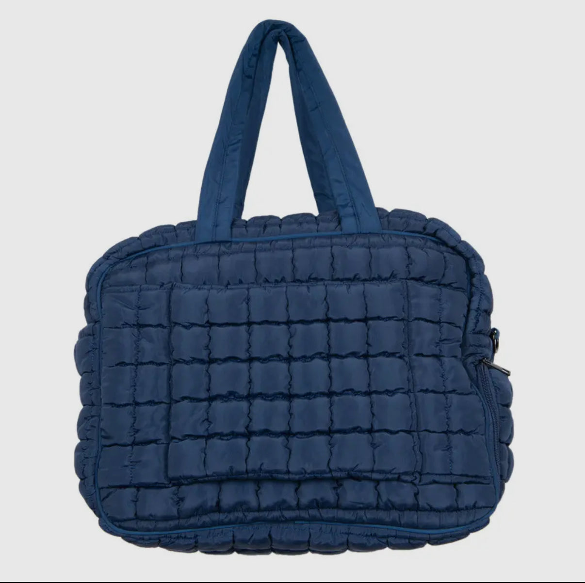 Quilted Duffel Weekender Bag