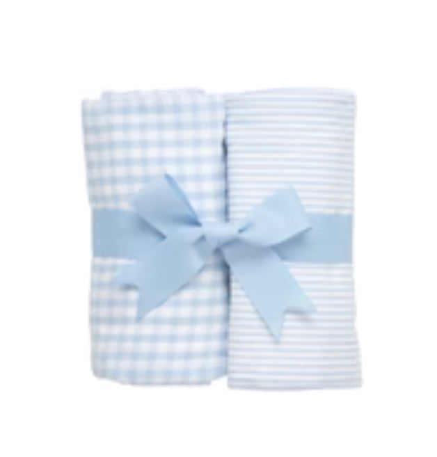 Set of 2 Fabric Burps