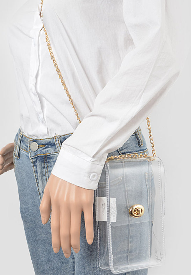 Transparent Crossbody