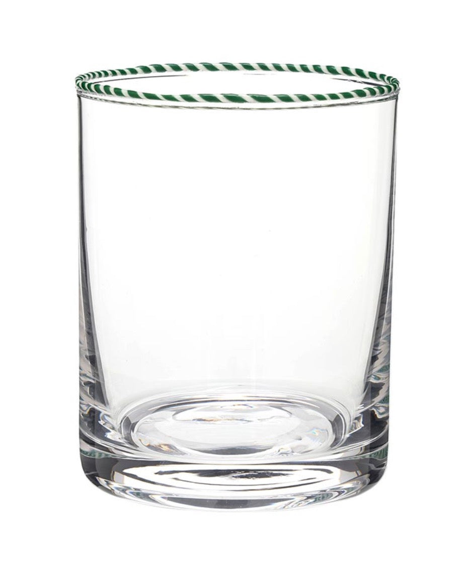 Peppermint Twist Glasses