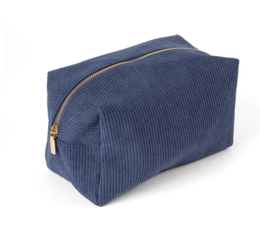 Corduroy Cosmetic Bag