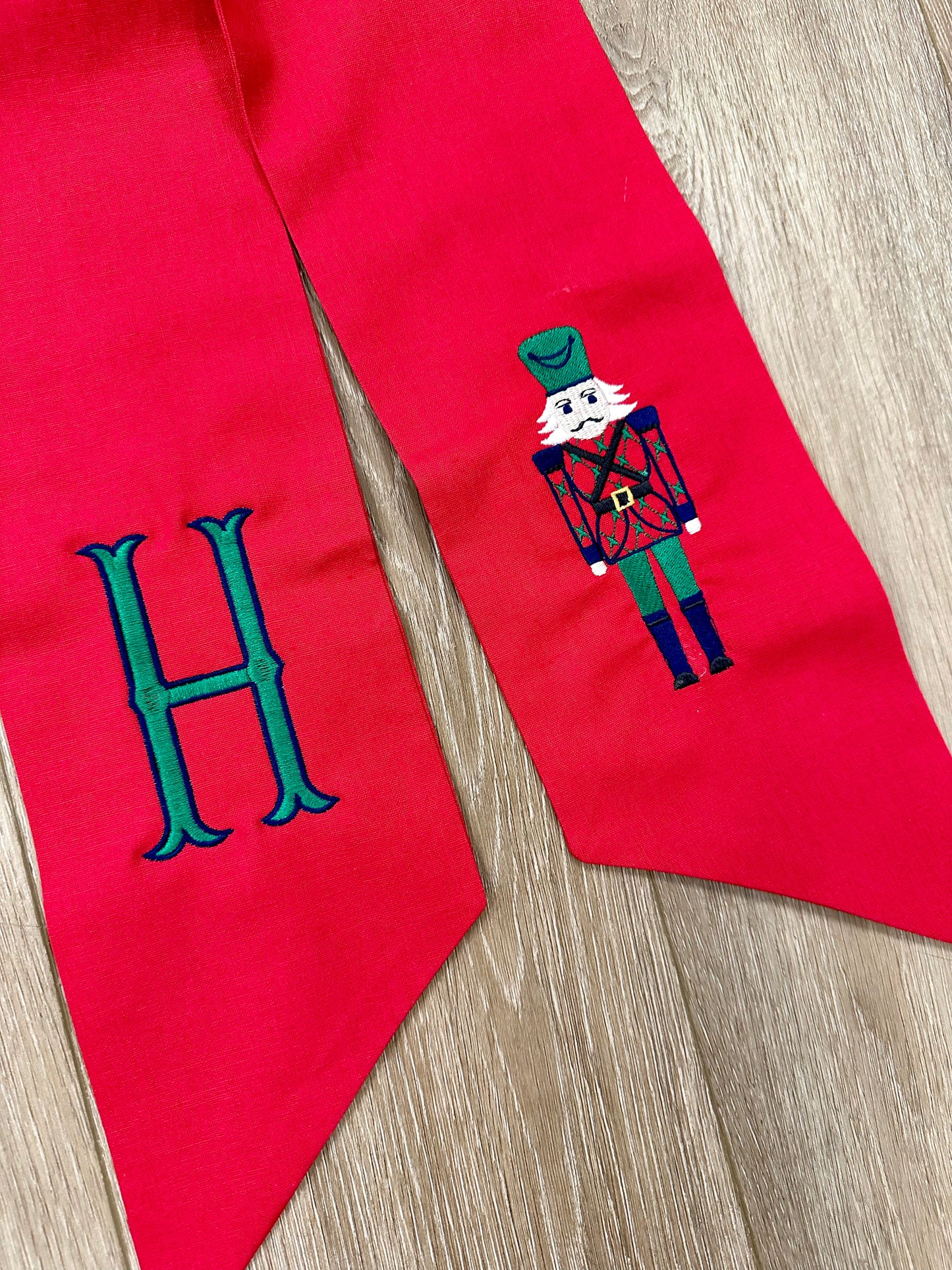 Nutcracker Wreath Sash