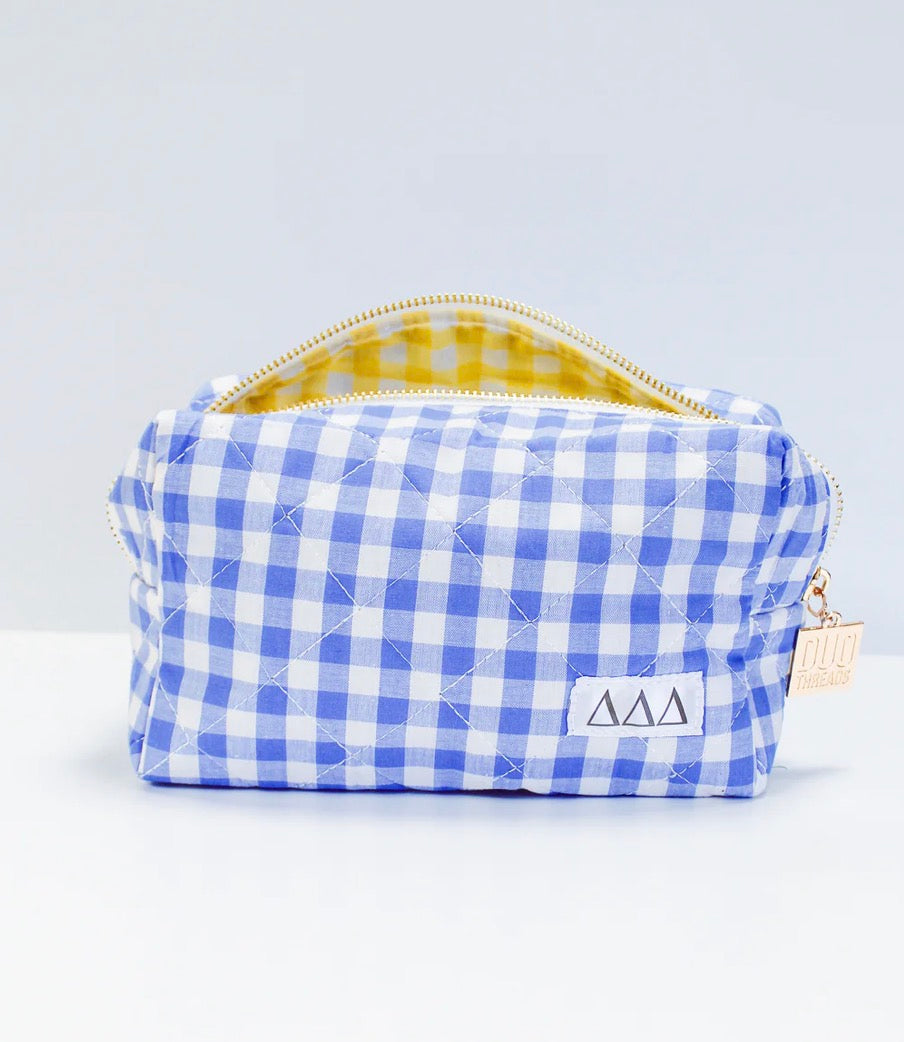Sorority Gingham Quilted Bag