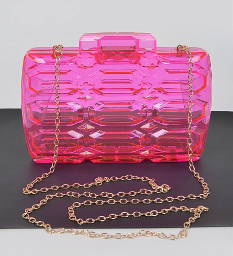 Neon Night Clutch