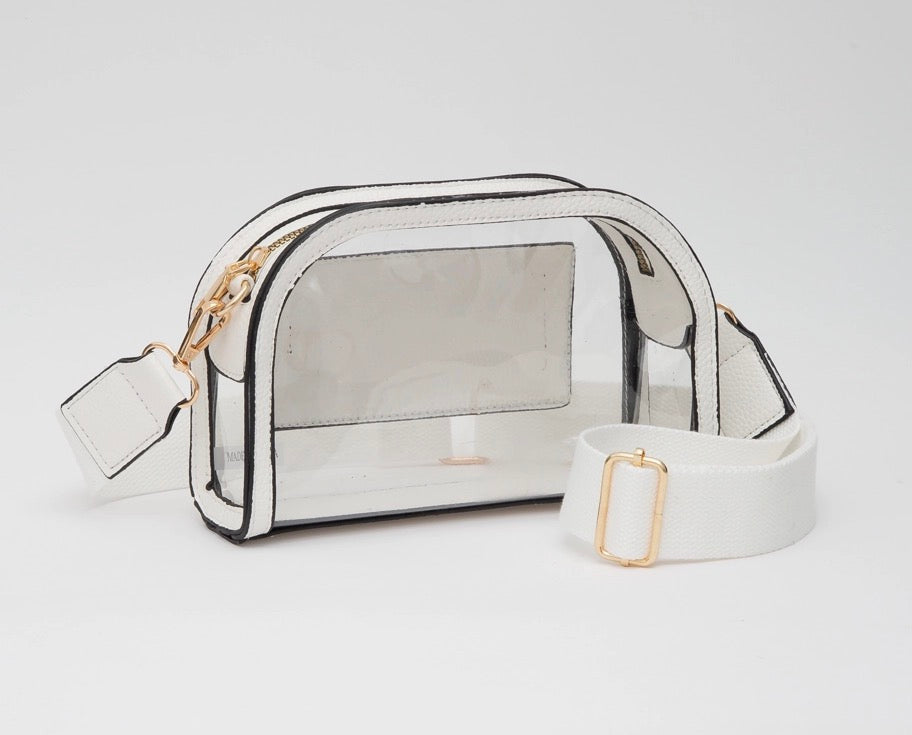 Gameday Stadium Clear Crossbody Bag