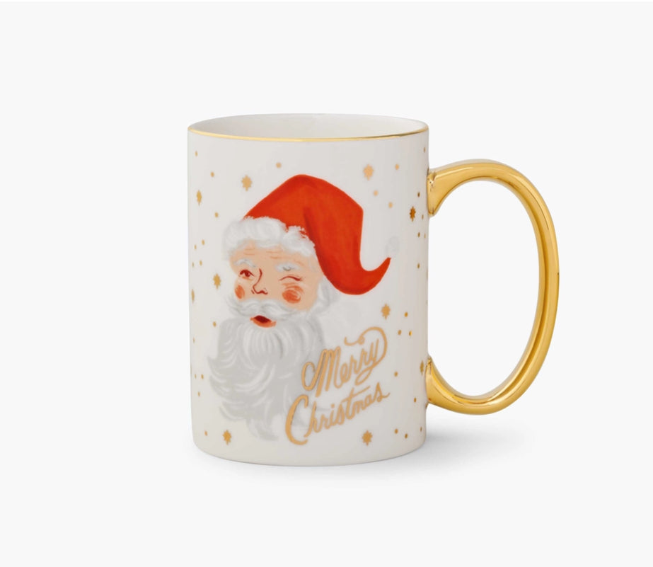 Christmas Porcelain Mugs