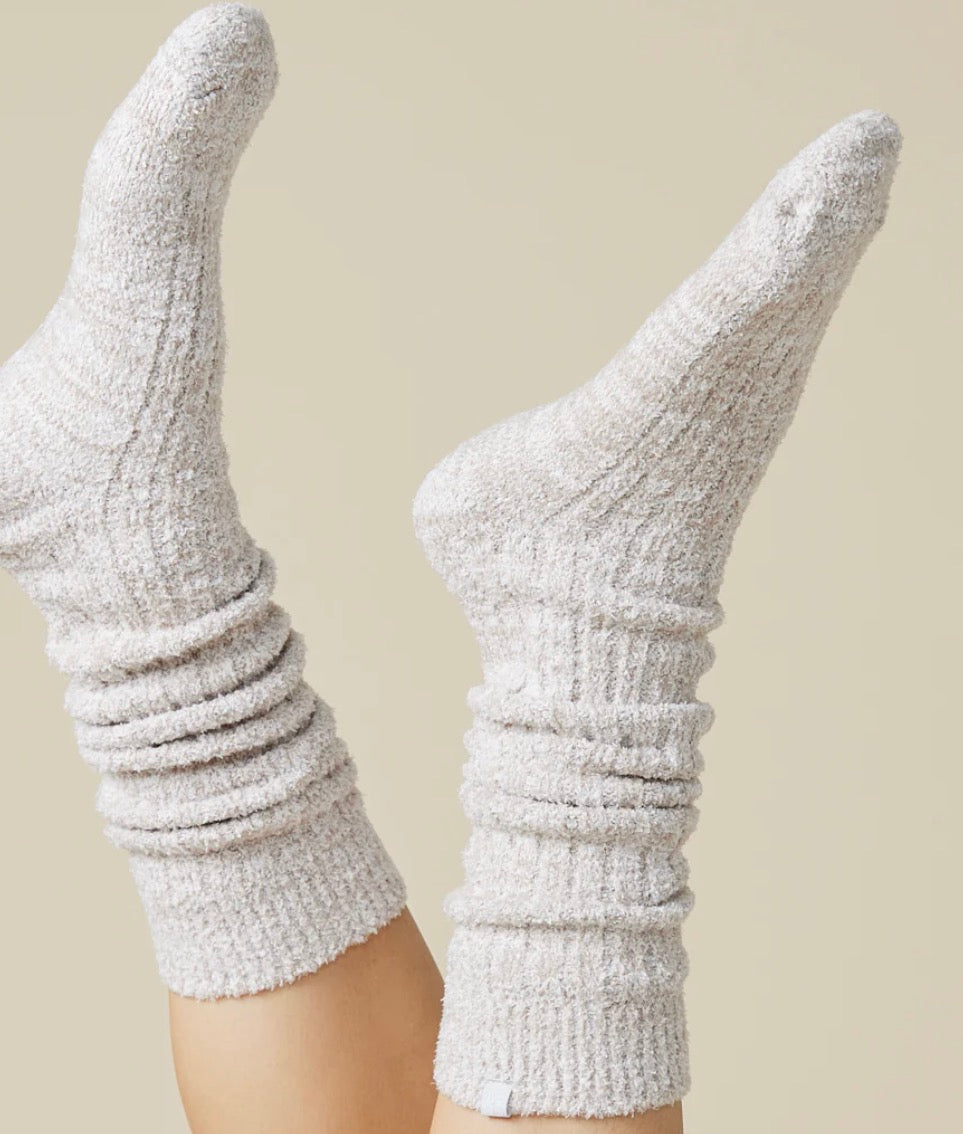 Slouchy Marshmallow Socks