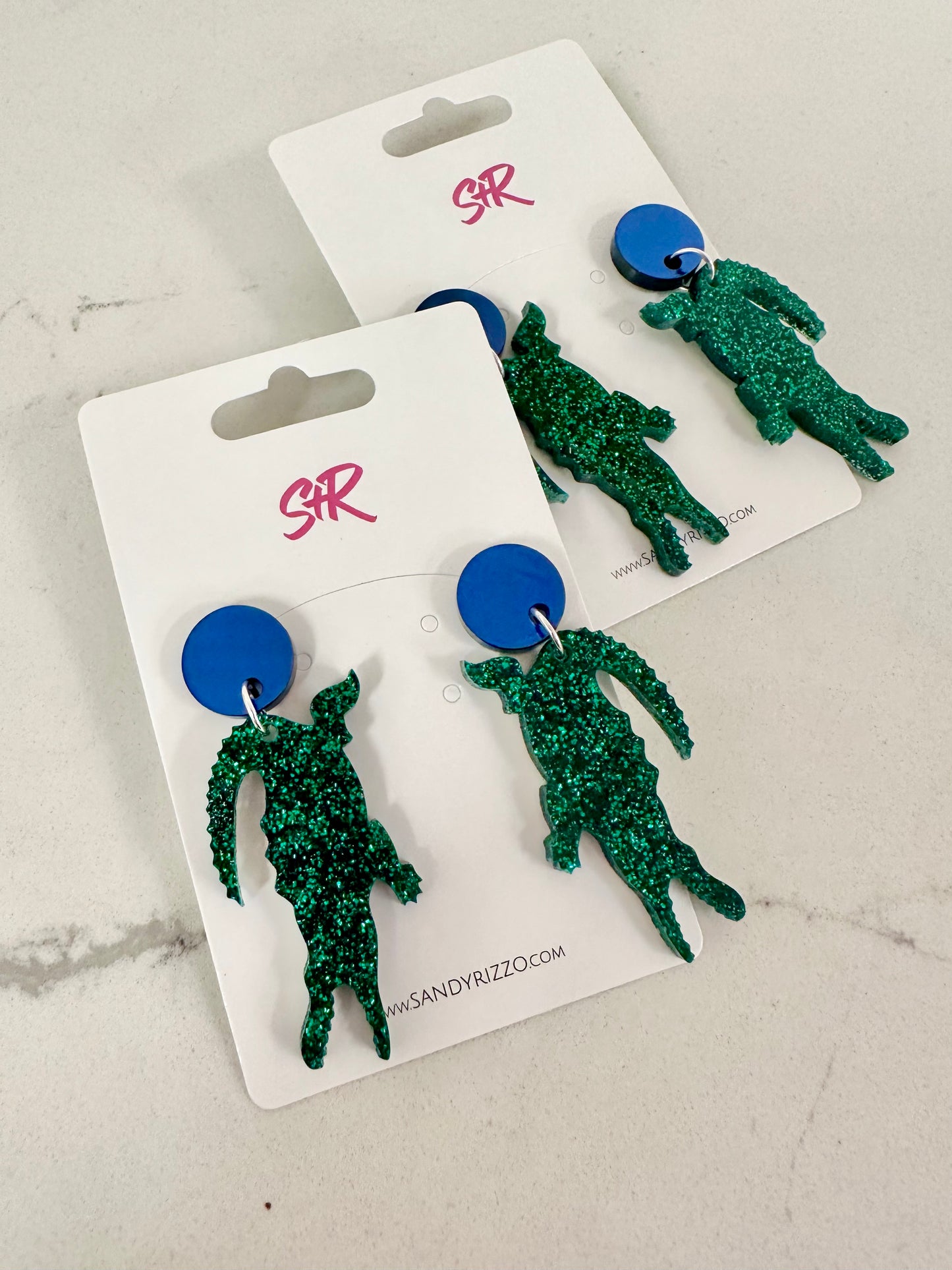 Gator Earrings