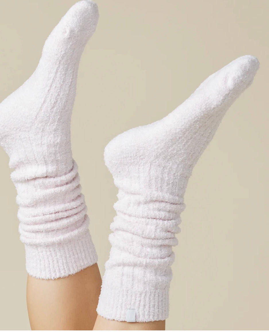 Slouchy Marshmallow Socks
