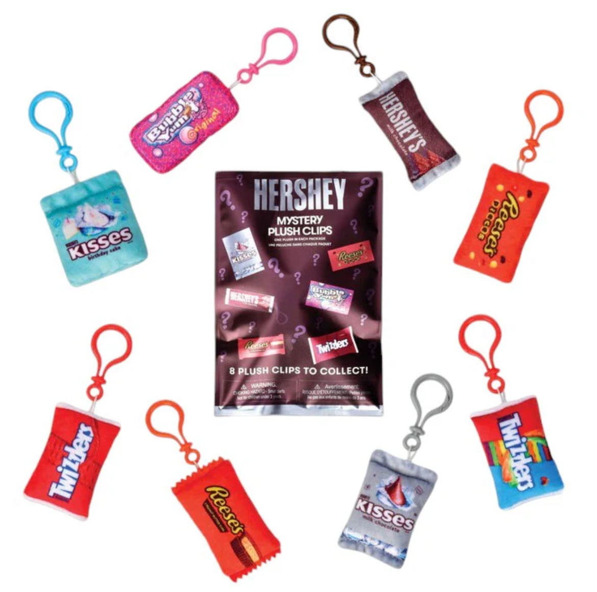 Hershey’s Plush Clips Blind Box