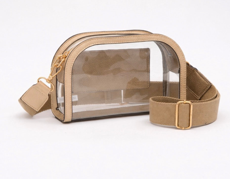 Gameday Stadium Clear Crossbody Bag
