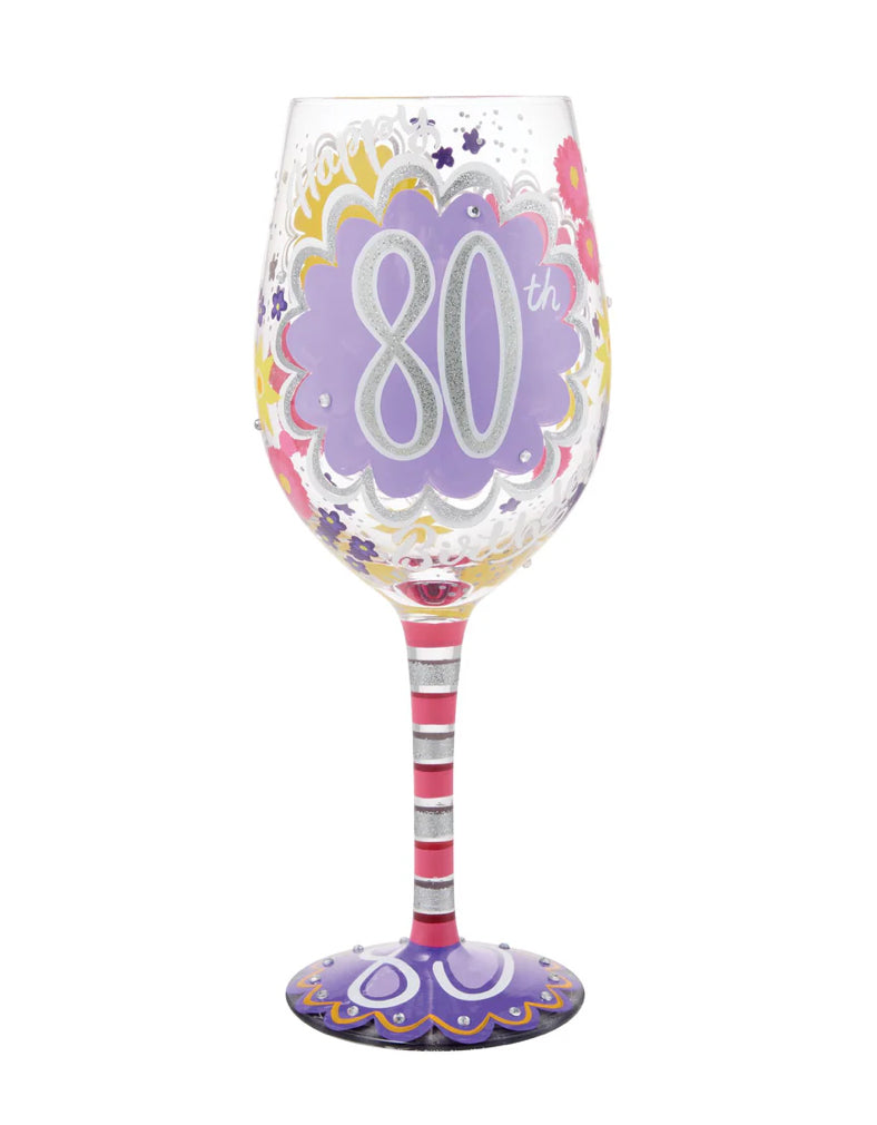 Lolita Hand Painted Wine Glasses