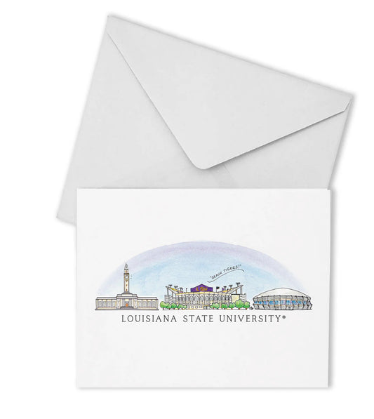 Gameday Skyline Boxed Note Cards