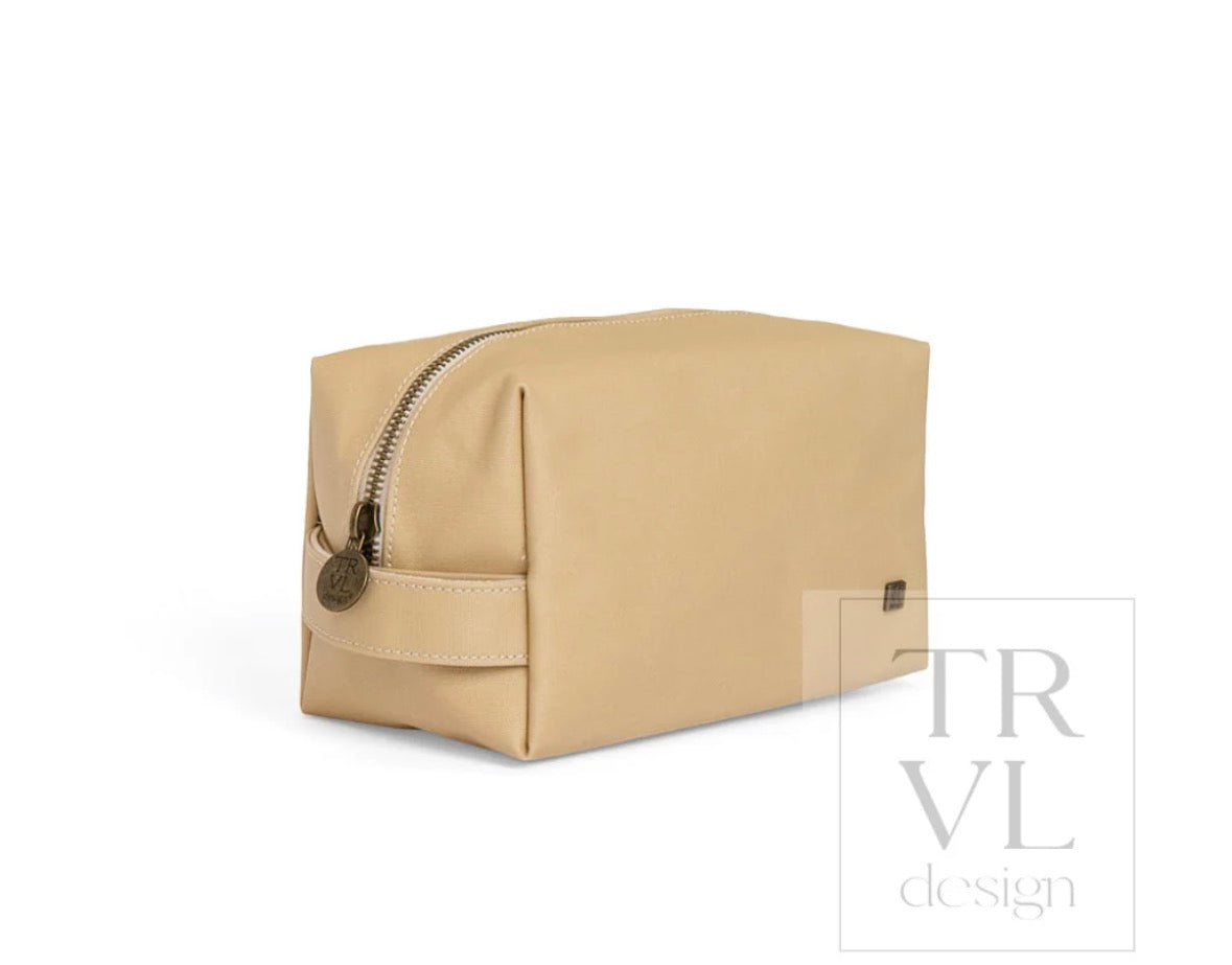 TRVL Coated Canvas Dopp Kit