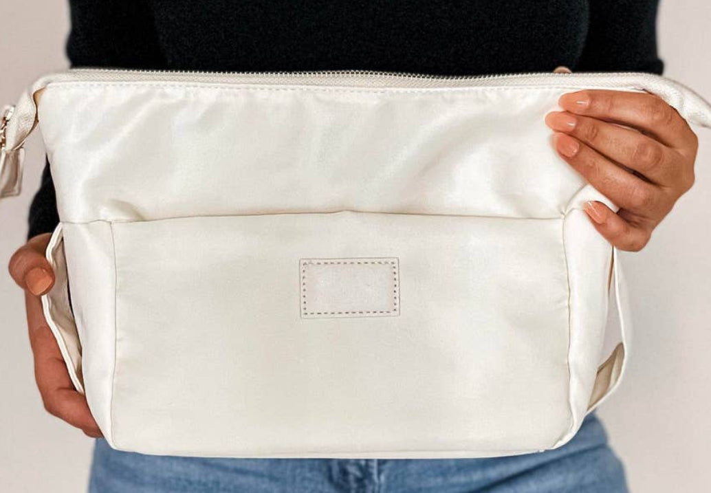 Snap Down Cosmetic Bag