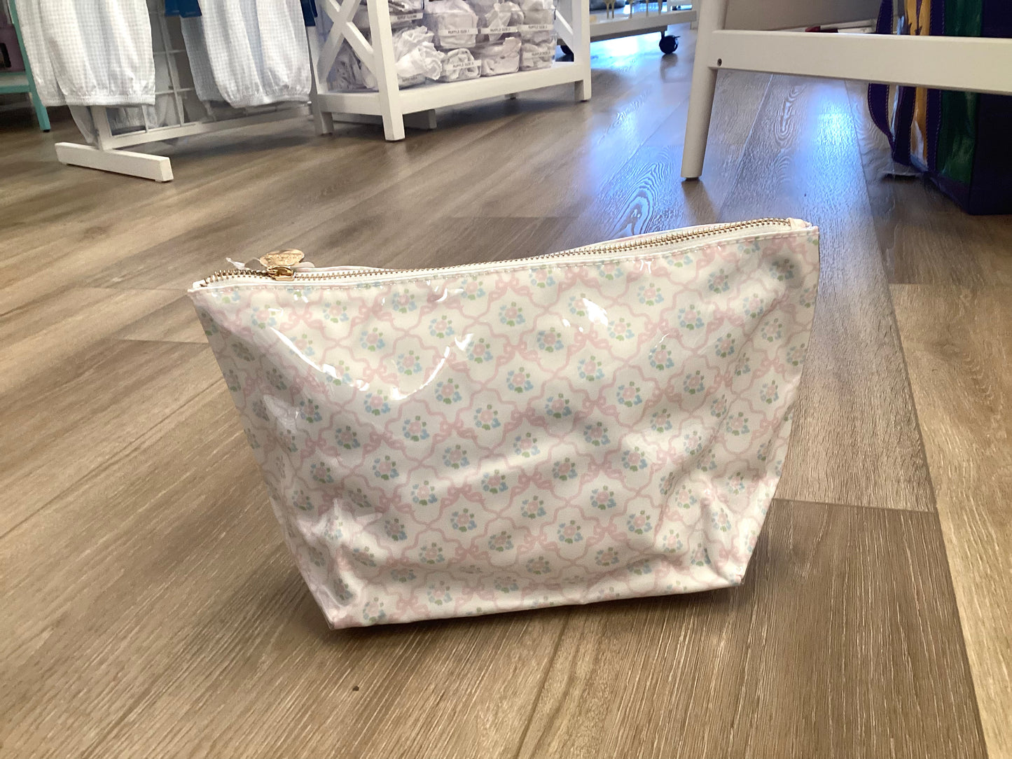 Clear Coat Cosmetic Bag