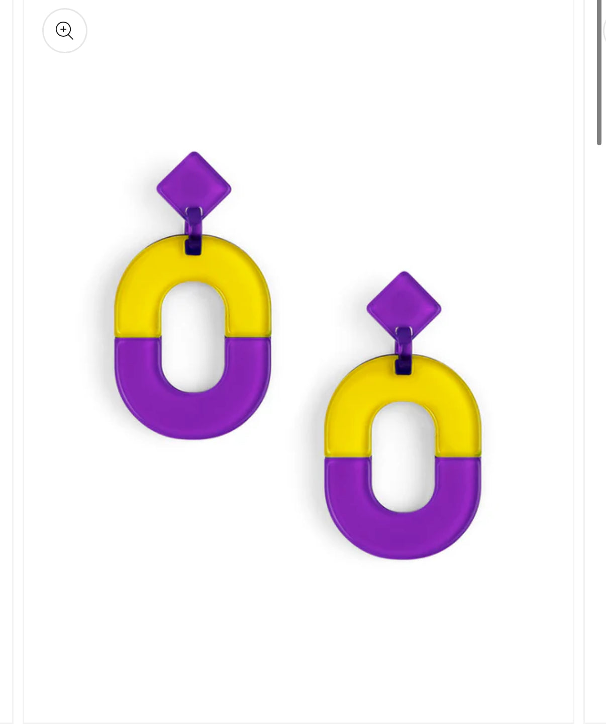 Game Day Drop Earring